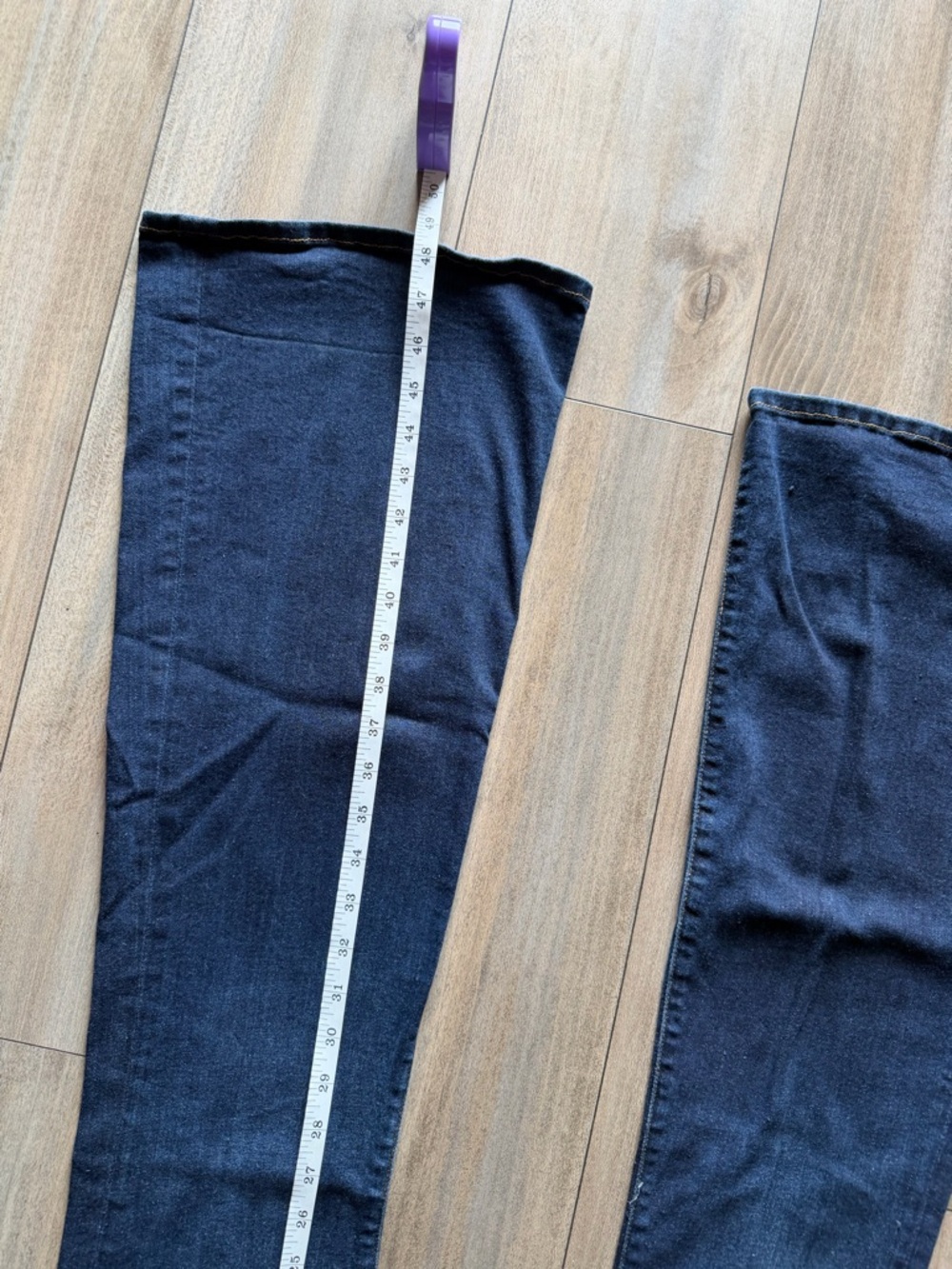 Frame Denim Dark Blue Flare Jeans - Picture 4 of 14